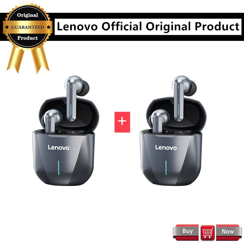 Lenovo XG01 słuchawki douszne 50ms niskie opóźnienie TWS słuchawki Bluetooth z mikrofonem słuchawki bezprzewodowe HiFi ipx5 wodoodporne słuchawki douszne: XG01 gray2