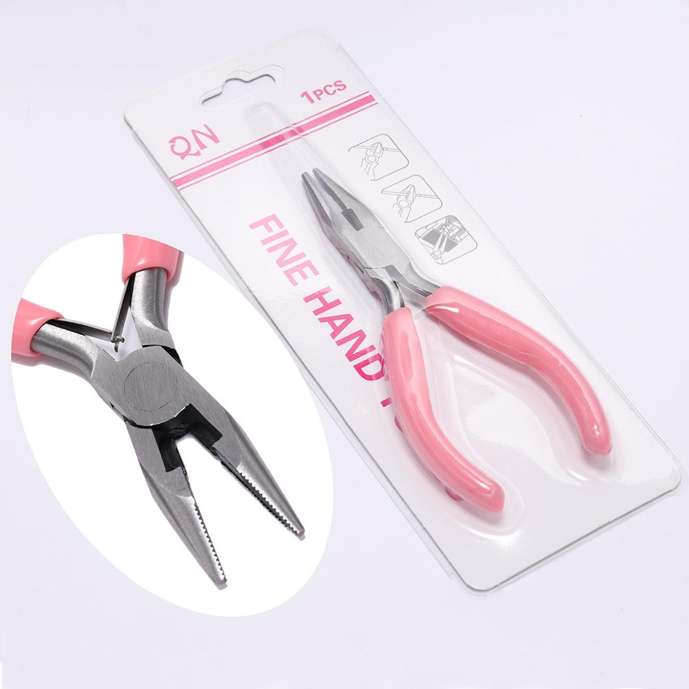 Pink End Cutting Wire Pliers Equipment Multifunctional Hand Tools Jewelry Pliers Fit Beadwork Repair Beading DIY Handmade Making