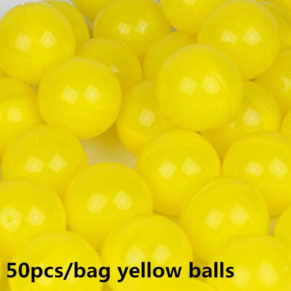 Huieson 100 Stks/pak Gekleurde Ping Pong Ballen 40Mm 2.4G Entertainment Tafeltennis Ballen Gemengde Kleuren Voor Game En reclame: Yellow