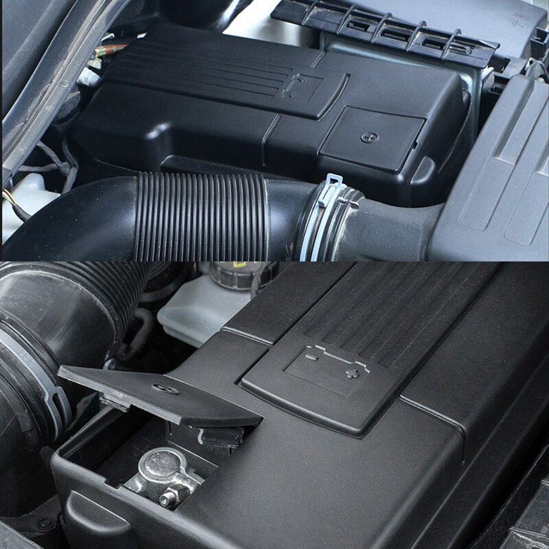Til volkswagen vw t-roc troc bilmotor batteribeskyttelseskappe positiv negativ støvtæt dæksel rustfri skal