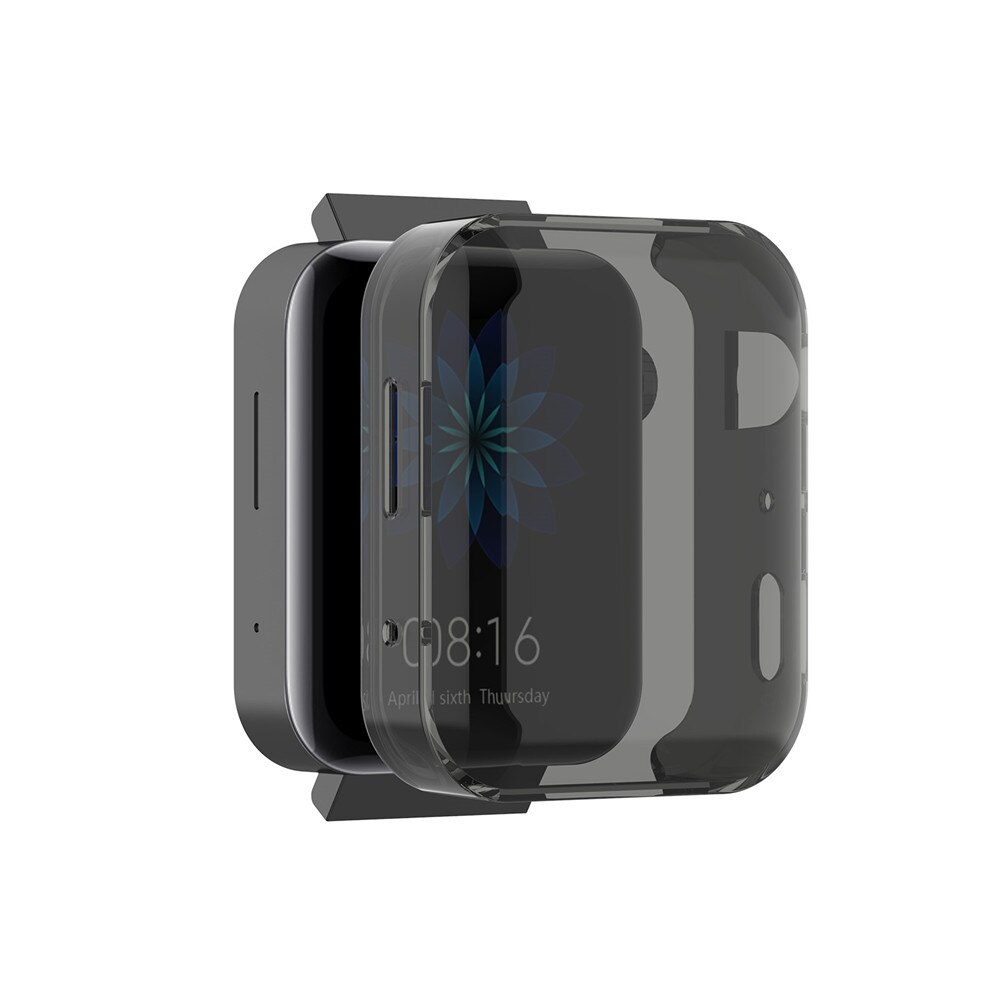 TPU Full surround protection Case For Xiaomi watch Transparent frame Protector Cover Bumper for Mi watch Protective accessories