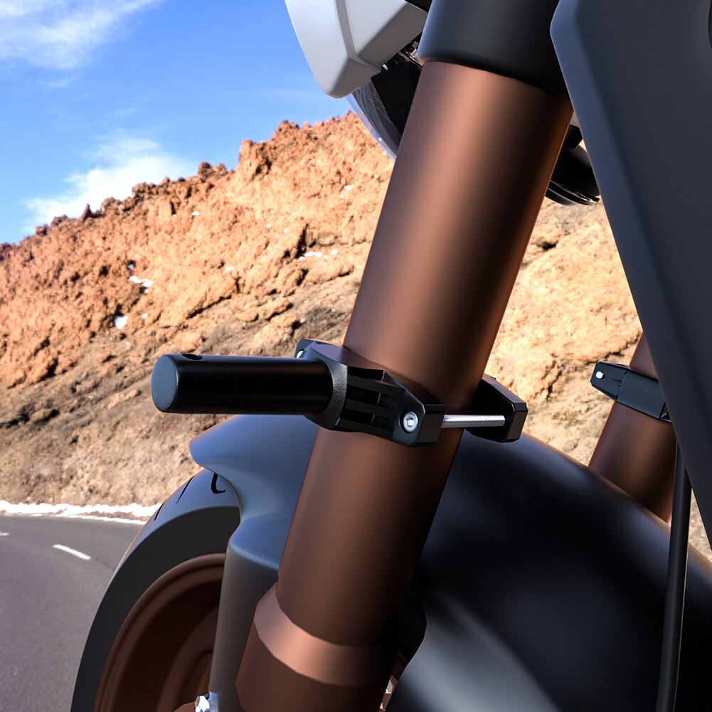 Universal Mount Bracket for Motorcycle Bumper Modified Headlight Stand Spotlight Extension Pole Frame Support Extension Bracket