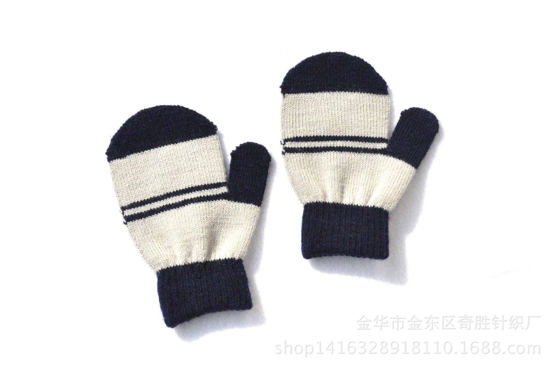 1-4 jahre Baby Gestrickte Handschuhe Baby betroffen Handschuhe Winter Mädchen Jungen Halb Finger kippen Abdeckung Fäustlinge freundlicher Jungen herbst Mädchen Fäustlinge: grau