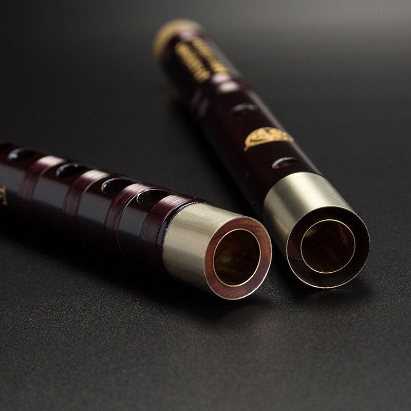1PC Chinese Traditional 8 Hole Bamboo Flute Vertical Flute Clarinet Student Musical Instrument Wood Color