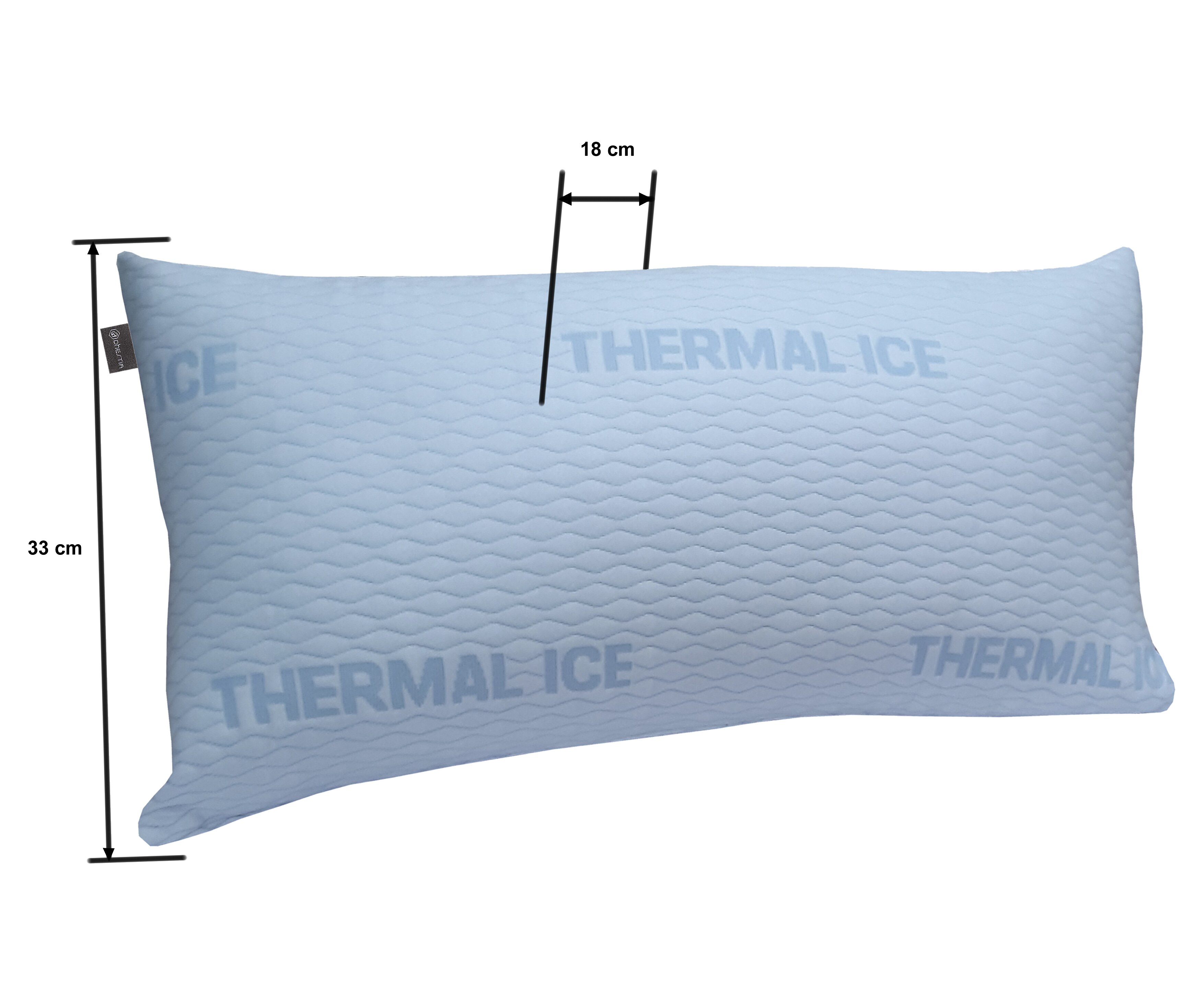 Almohada Refrescante Anticalor de Fibra Cara Verano y Cara Invierno FibraCool de DHestia
