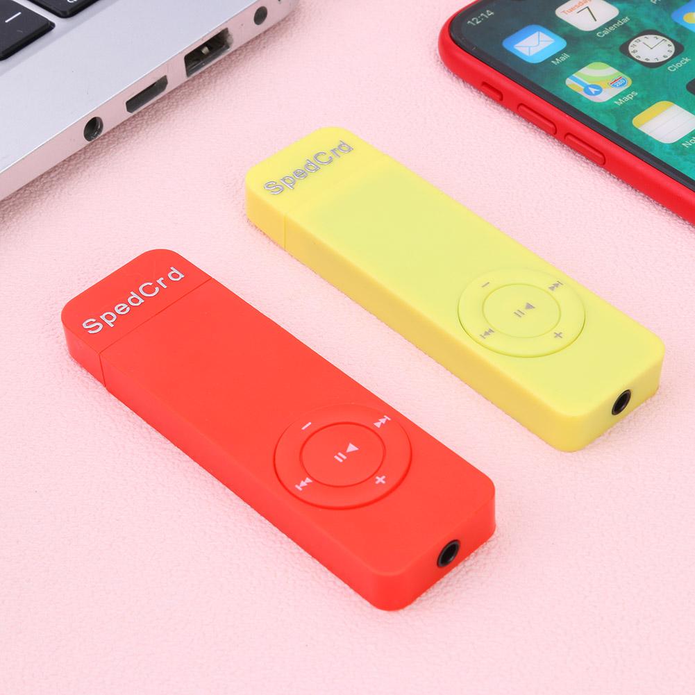 Portable Mini MP3 Player Walkman USB Flash MP3 Player Support 64GB TF Card Digital Music Players 8.5x 2.5x 0.9cm