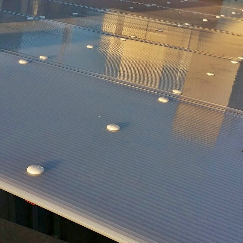 POLICARBONATO CELULAR 10mm OPAL - Medida placa:500x1050