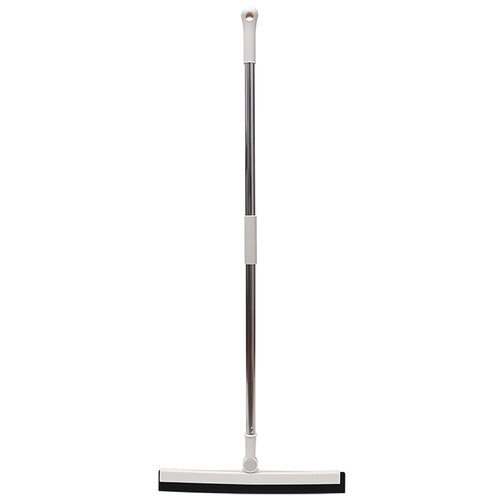 Broom Wiper Blade Floor Scraper Bathroom Tile Floor Hair Cleaning Gadget Household Cleaning Tools: Light Beige