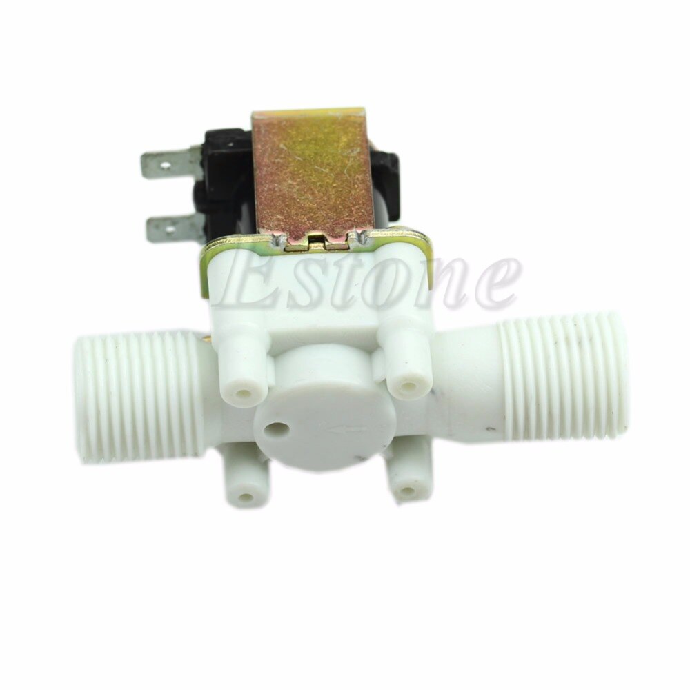 Elektrisk magnetventil magnetisk  dc 12v n/c vandluftindtag strømningskontakt 1/2 " engros