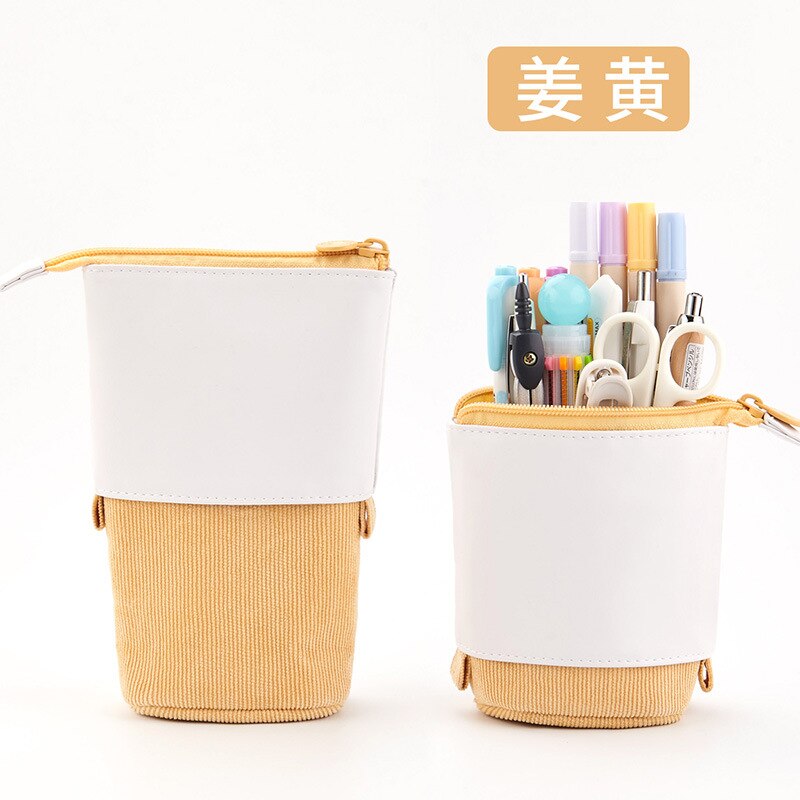 Cute Unicorn Pencil Case School Pencil Case for Girls Boys Penal Pen Box Cat Telescopic Stationery Bag Kit Large Pouch Supplies: Style 15