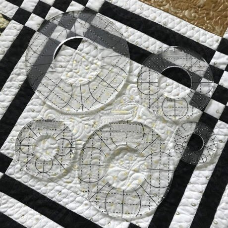 Circle ruler for sewing machine #QTSKCS5