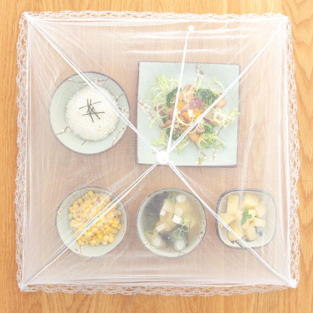 1 PC Mesh Screen Food Covers Large Up Mesh Screen Protect Umbrella Cover Picnic Net Protector Food Food Dome Tent S2D4