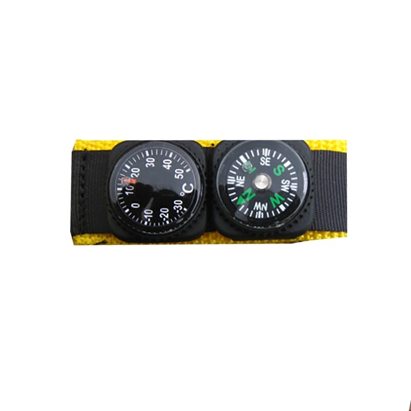Outdoor mountaineering 4in1 altitude table altimeter thermometer compass barometer Mini Compass Bussola Llavero Brujula