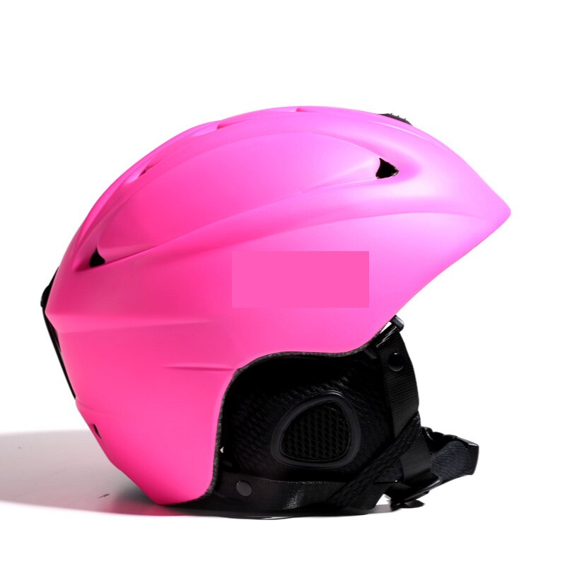 14 trous Ski casque Eps casquette corps PC visage coquille placage Double planche neige casque hiver Sports de plein air équipement de Ski: Argent