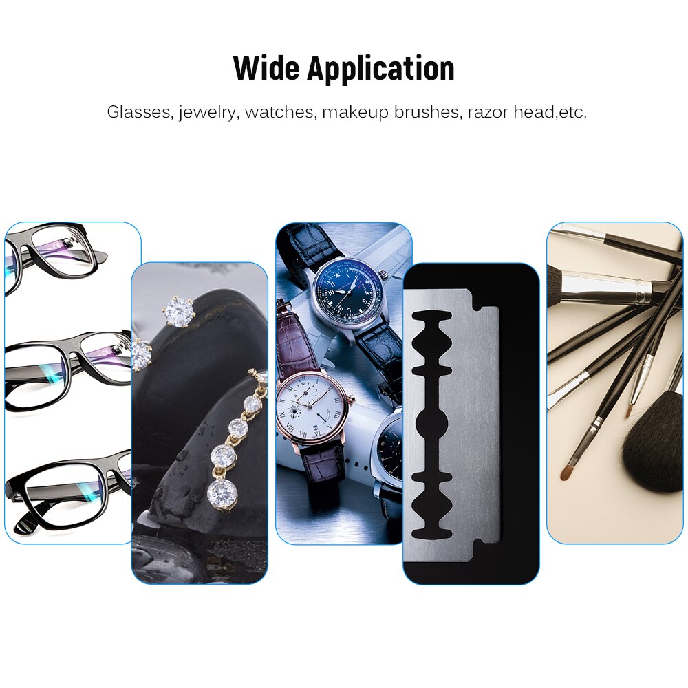 ultrasonic cleaner Household Glasses Cleaning Tool for Jewelry Toothbrush Cleaning Instrument washing machine