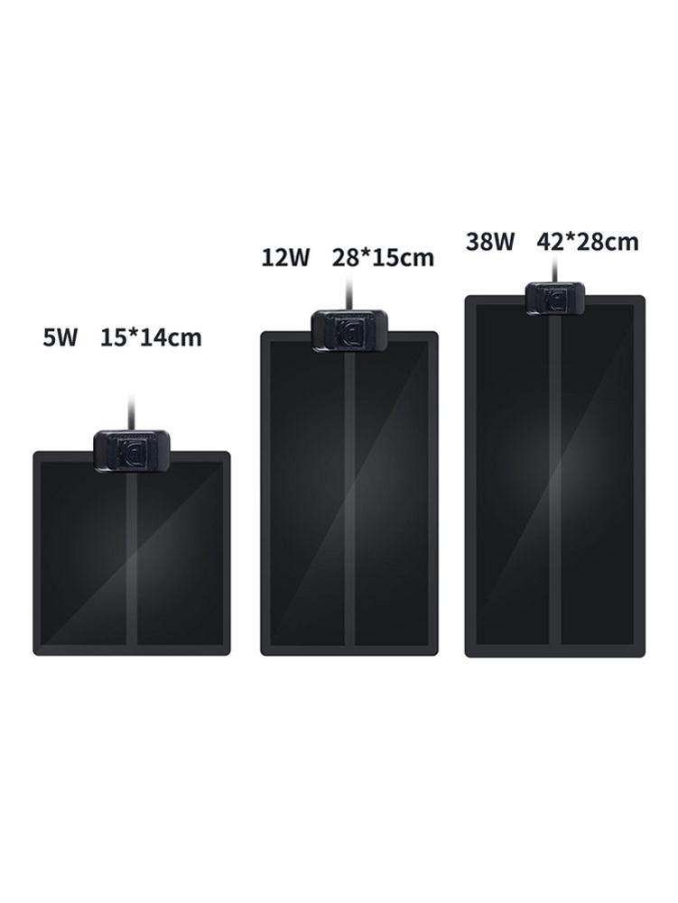 Infrared Reptile Heating Pad Crawling Pet Box Pet Snake Lizard Gecko Heating Temperature Control Hedgehog Hamster Insulation