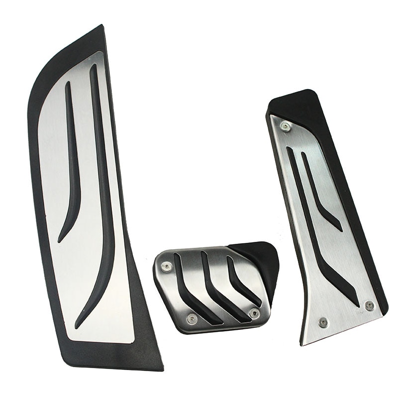 Capa de pedal para acelerador de carro, capa de embreagem e embreagem do freio a gás de combustível para bmw 1 3 série f20 f21 f30 f31 f34 gt 318 320i 335
