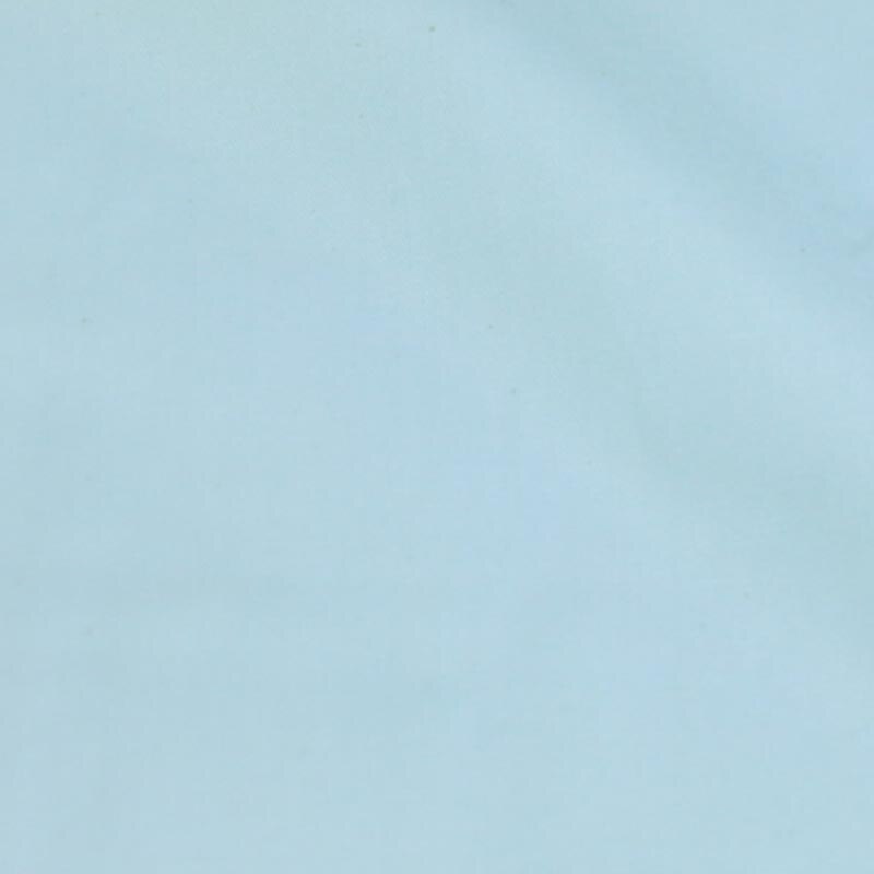 Tela de algodón de 160CM x 50CM con dibujos animados de flamenco, rosa y azul, telas de cheurón de piña para cuna DIY, tejido de costura con cojín: solid  aqua