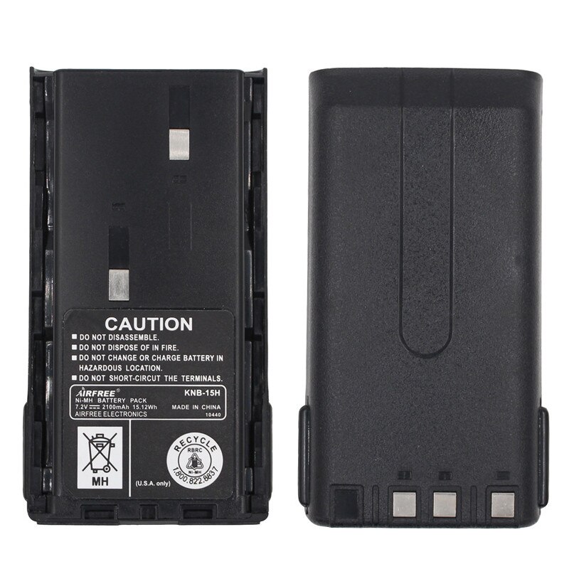 NOVA KNB-15H 2100mAh Ni-MH Bateria para Rádio Walkie Talkie TK-2102 TK3107 TK260 TK360 TK270 TK370 TK272 TK372 TK388 TK3100