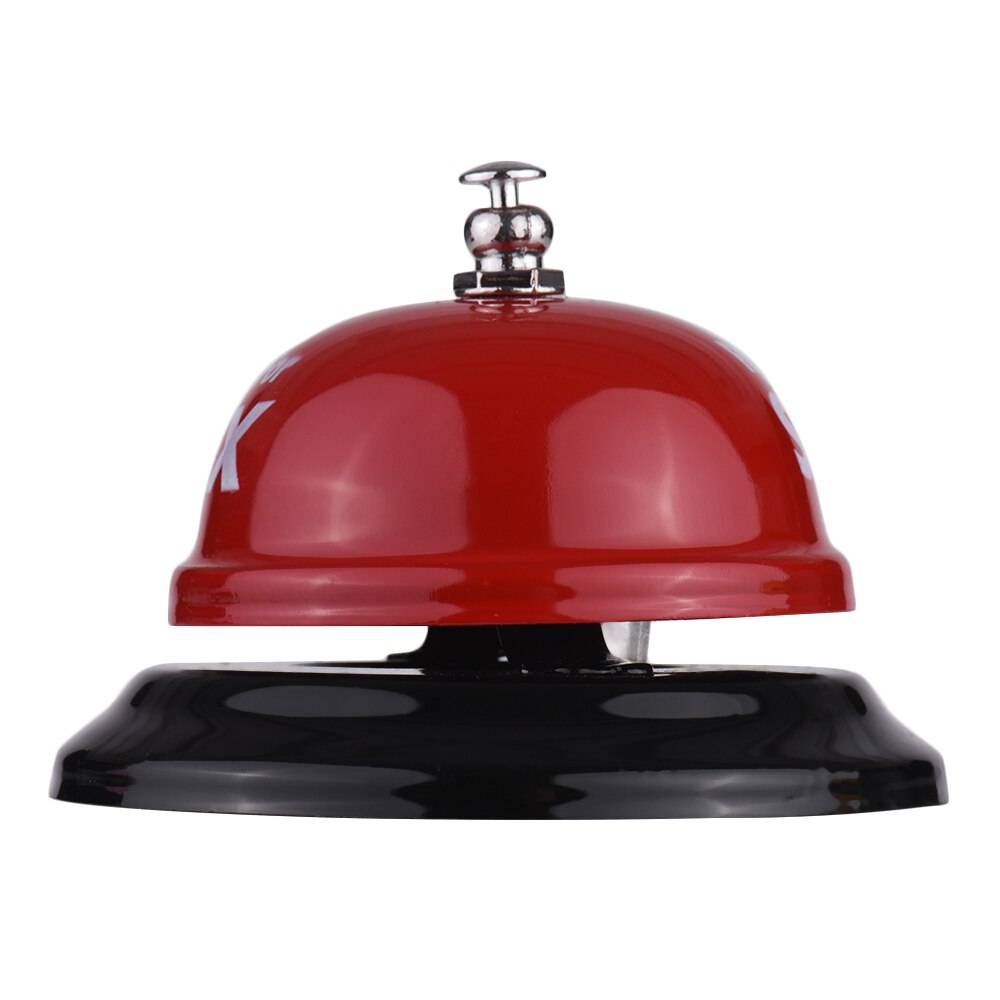 Kleurrijke Hand Bel Metalen Call Bell Tafelbel Percussie Bel voor Porter Keuken Restaurant Bar Service Emergency Herinneren