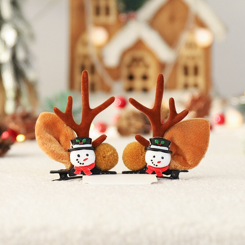 Cute Antlers Dog Cat Kid Hari Accessories Christmas Supplies for Pets Girls Santa Claus Puppy Mascotas Hairpin Hearwear: 12
