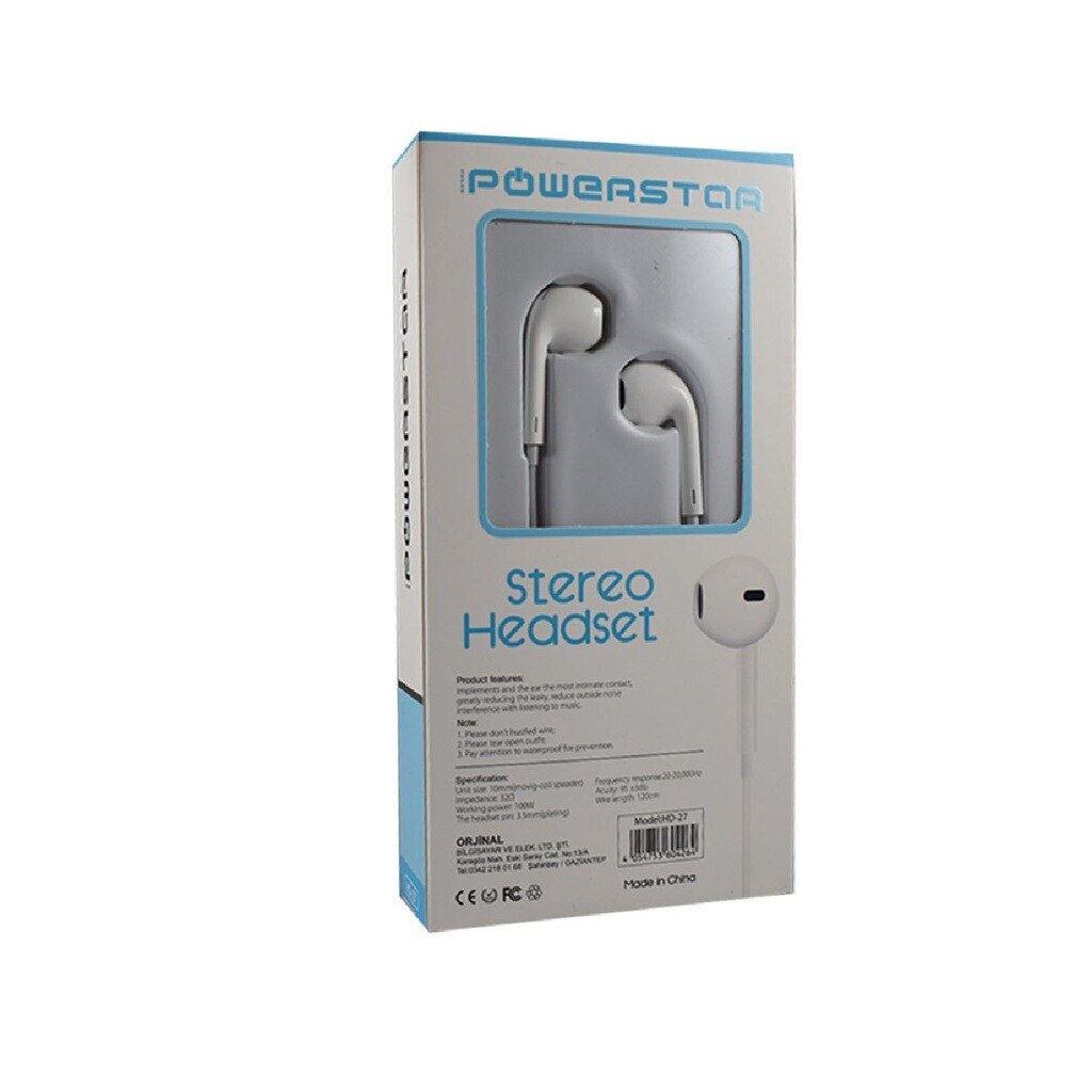 Powerstar HD-27 Lightning In-Ear Headphones