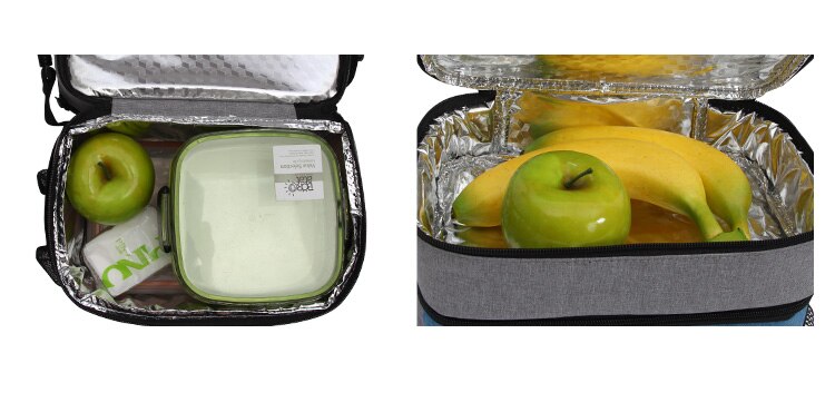 8.5l dobbeltlag køletaske termisk dåseholder måltid drikkevarer kølig bæretaske ispakke frokost picnic kasse køretøjsisoleringstaske
