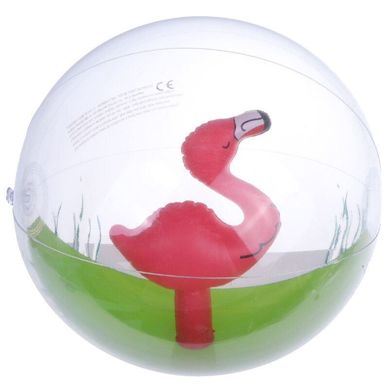 1 Pcs Inflatable Transparent Beach Ball for Outdoor Swimming Pool Water Playing Ball Play Water Beach Toys