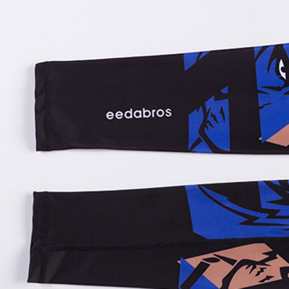 Sunscreen Cuff Arm Sleeves Breathable Skull Skeleton UV Protective Cuff Sleeves Cycling Riding Running Arm Sleeve