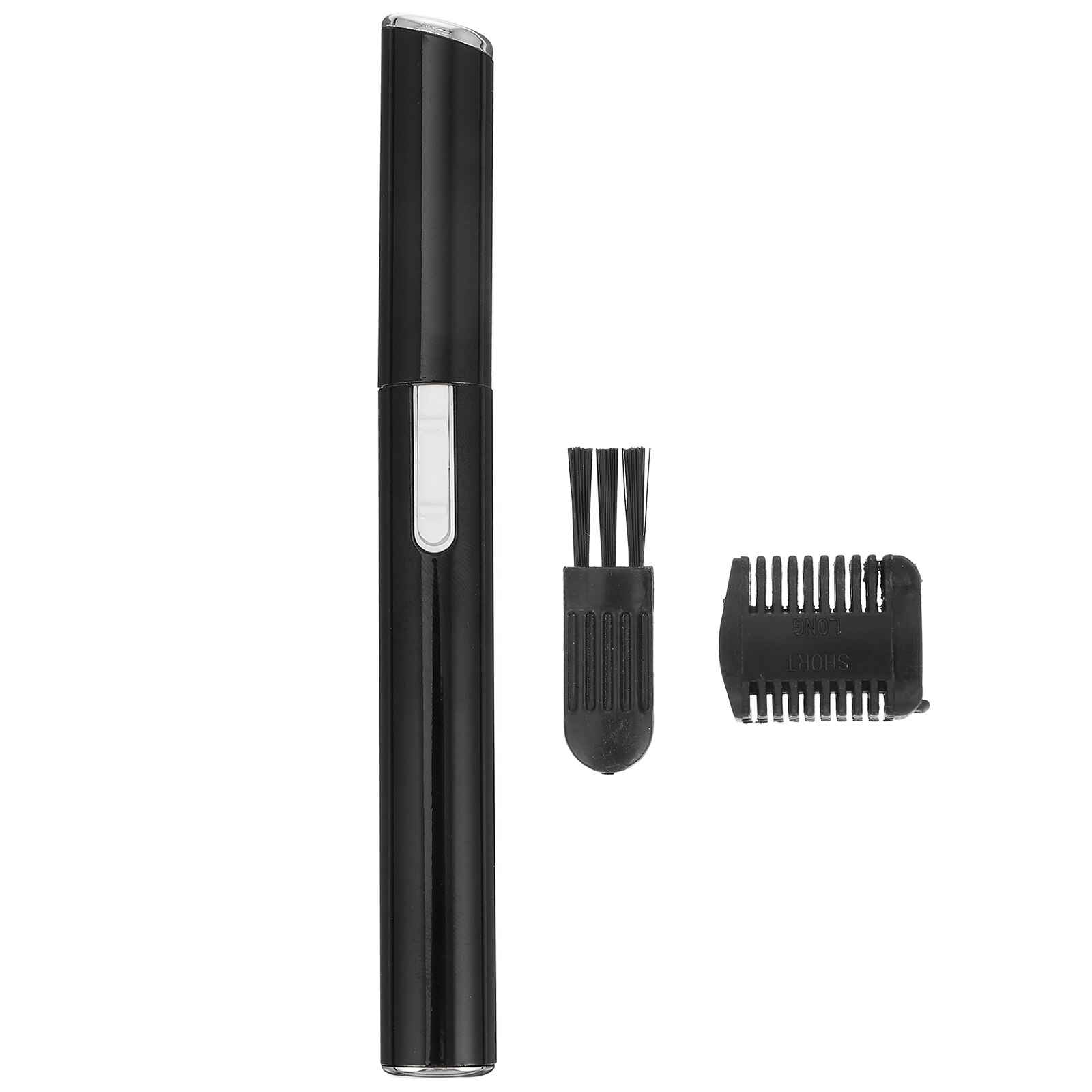 1 Set Electric Razor Trimmer Facial Hair Remover with Comb Brush