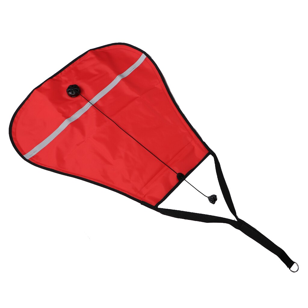Heavy Duty Open Bottom Scuba Diving Lift Bag with Dump Valve for Snorkeling Swimming: Red