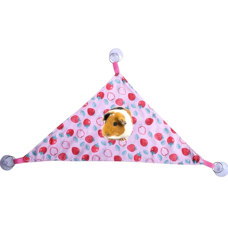 Reptile Hammocks Lizard Hammock Bearded Dragon Triangular Hanging Net Hammock Lounger Accessories