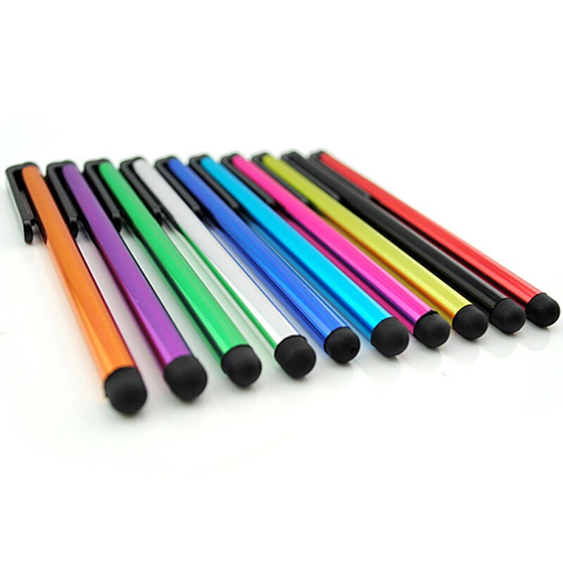 Etmakit caneta stylus touchscreen pçs/set, caneta capacitiva para iphone ipad huawei smart phone tablet pc nk-compras