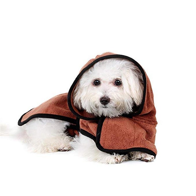 Hunde badekåpe xs-xl kjæledyr hund badehåndkle til små middels butikk hunder 400g mikrofiber superabsorberende kjæledyr tørkehåndkle
