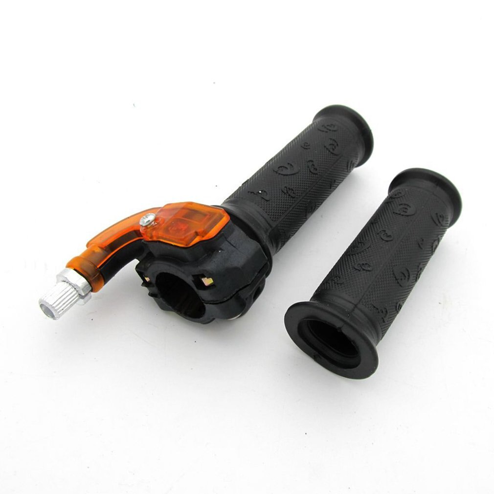 22mm (7/8") Handle Grip Throttle Clamp 49cc Pocket Bike Mini Moto Quads Twist Throttle Accelerator Grip