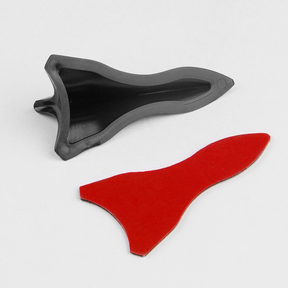 Stylowe z włókna węglowego płetwa rekina skrzydła i samochód na dachu dekoracja spojlera