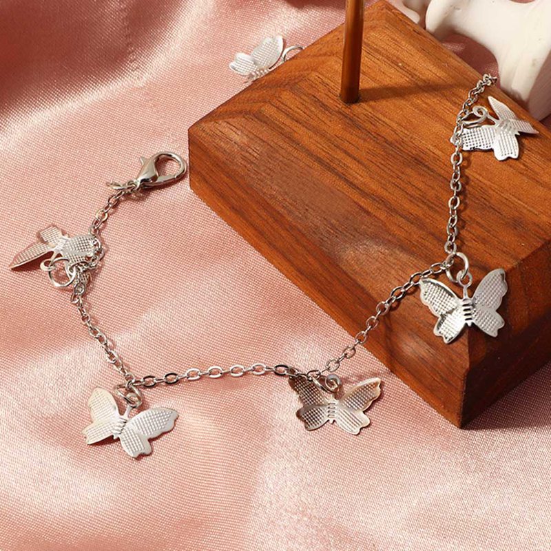 Rustfrit stål armbånd kvinder dejlige dyr sommerfugl strand armbånd armbånd smykker tilbehør