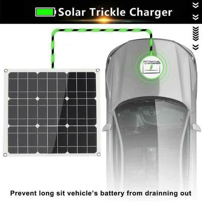 200 Watt 200W Solar Panel Kit Portable Dual-USB with LCD Solar Controller 12V Folding Outdoor Mobile Power Battery Charger