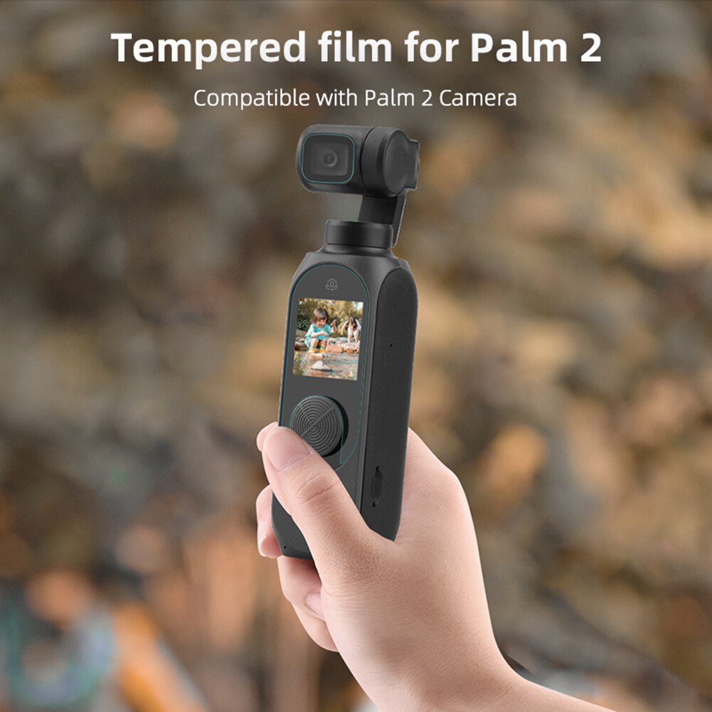 Tempered Glass Lens Screen Protective Film Handheld Gimbal Camera Scratch-Proof Covers Protectors Accessories For FIMI PALM 2