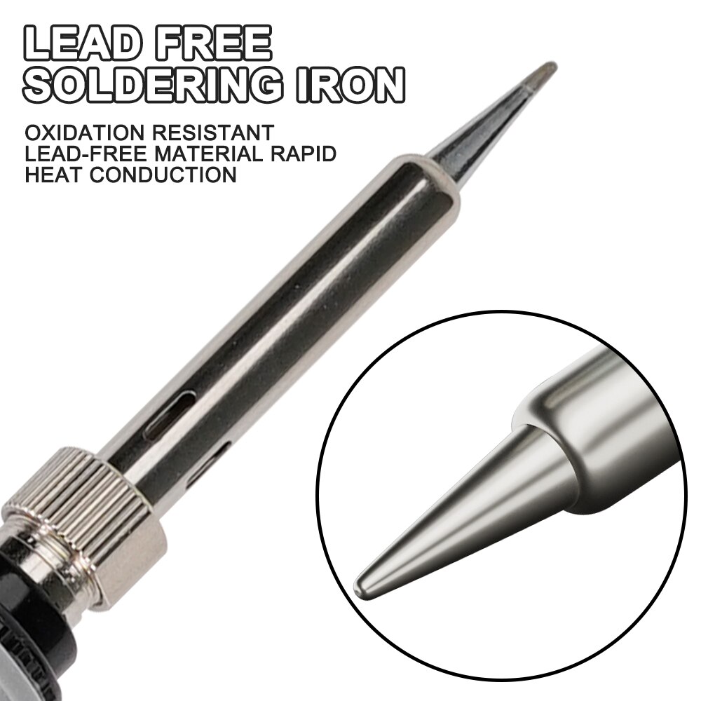 60W / 90W Soldering Iron Kit LED Digital Soldering Gun Adjustable Temperature Controlled Repair Electric 220V Tin Welding Tools