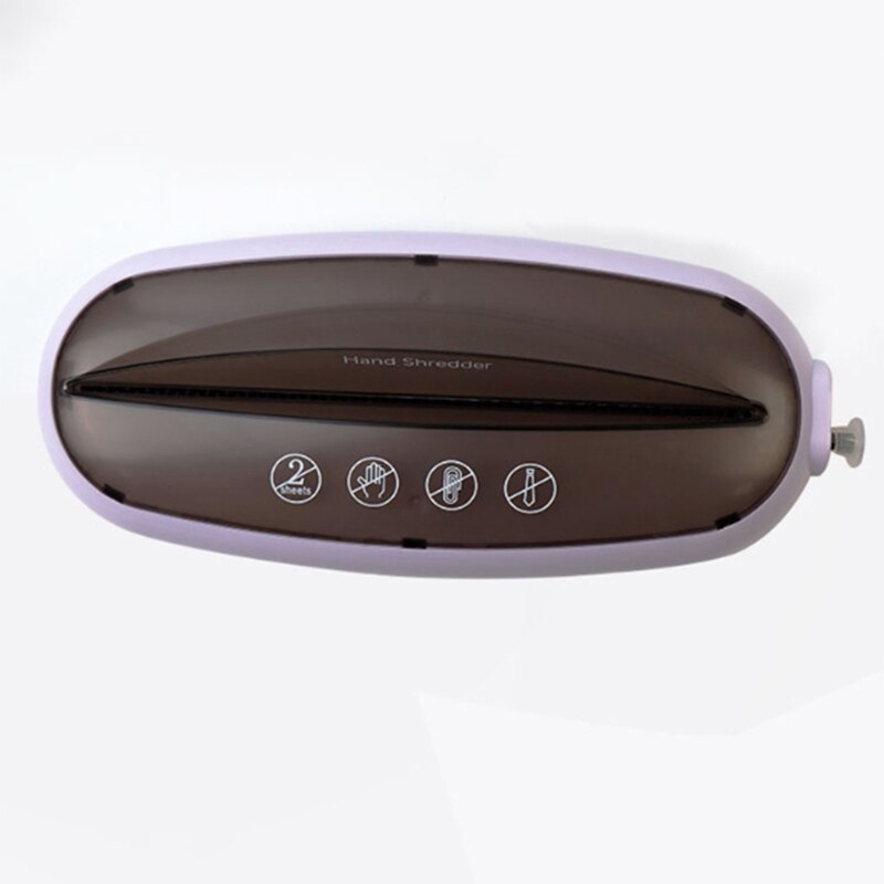 A4 mini wielofunkcyjna ręczna niszczarka papieru niszczyciel maszyna robić cięcia dokumentów papierowych