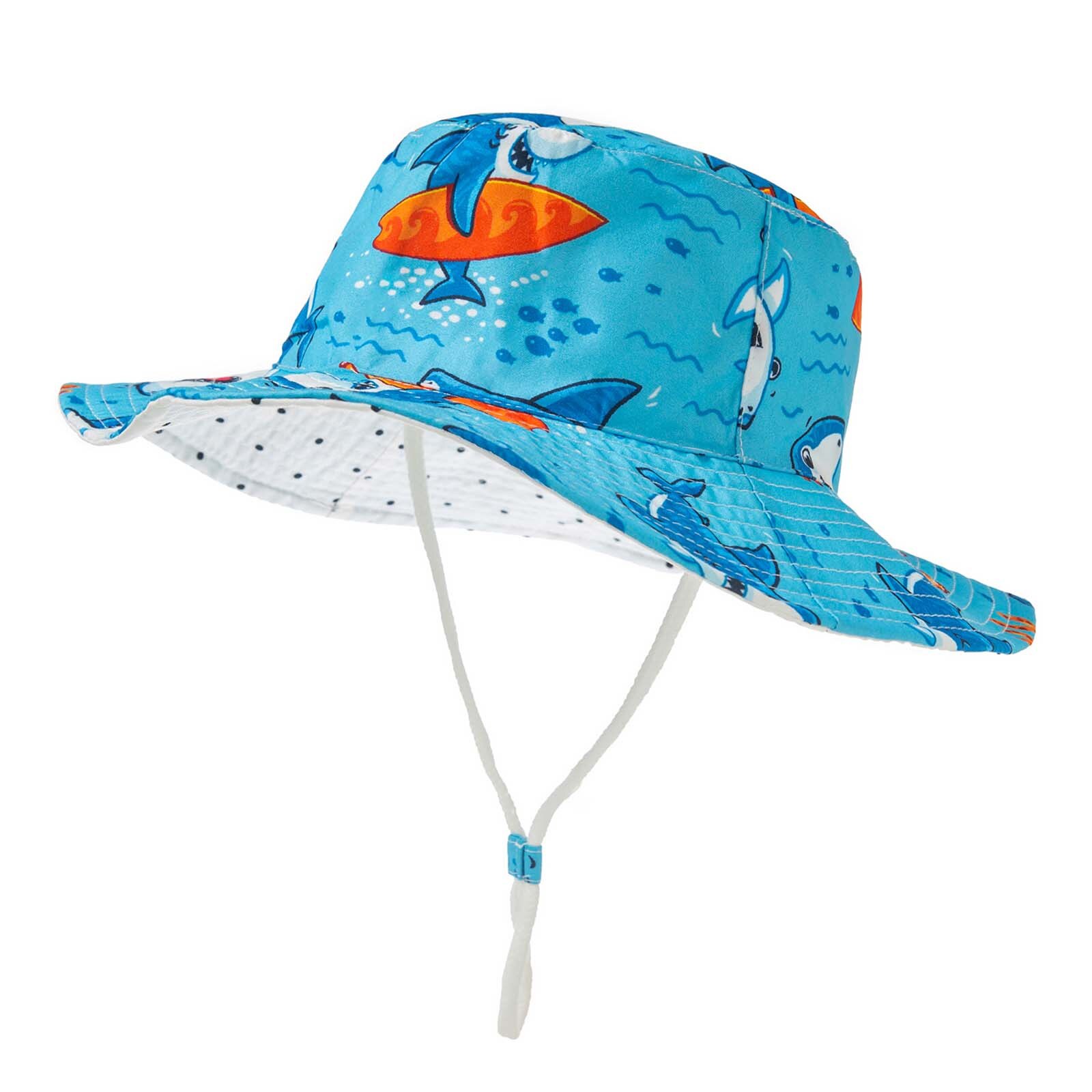 Leuke Zomer Baby Meisje Emmer Hoed Cartoons Gedrukt Baby Hoed Zonnescherm Kinderen Outdoor Hoed Seaside Zonnebrandcrème Hoed Strand Cap: C
