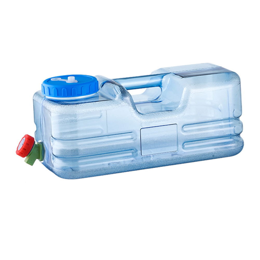 5.5l 10l Outdoor Water Bucket Portable Camping Water Bucket Food Grade Water Container with Tap Big Capacity for Picnic Travel