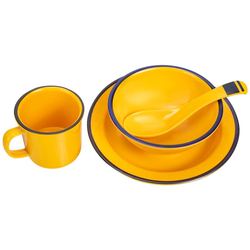 1 Set Melamine Bowl Kit Bowl Cup Plate Kit Kitchen Soup Container Restaurant Dinnerware Enamel Table Melamine Chinese Tableware: Red