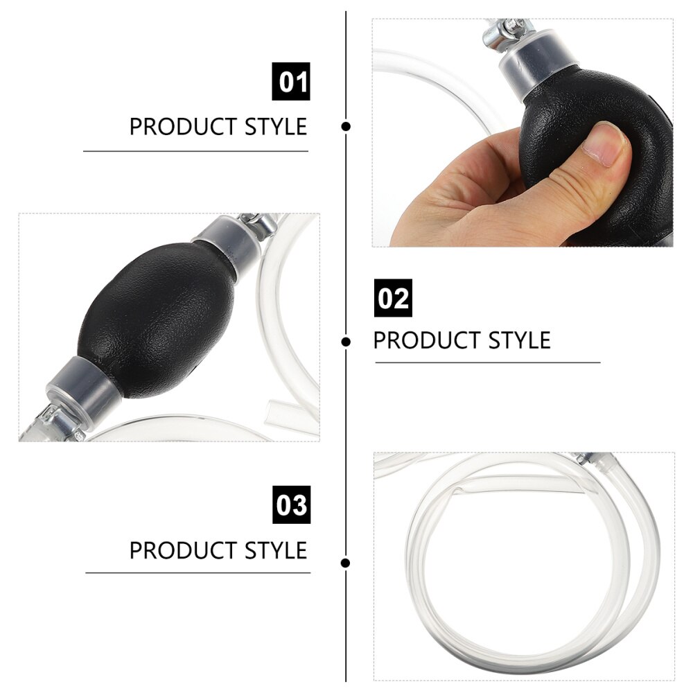 Oil Water Fuel Transfer Siphon Pump Gasoline Siphone Hose Fuel Transfer Pump