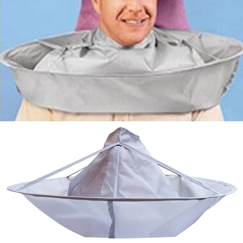 1pc patronen voor een waterdichte kapperskapsaloncape voor een kind, een kappersjas, een schort, een zwart-blauwe stylingtool