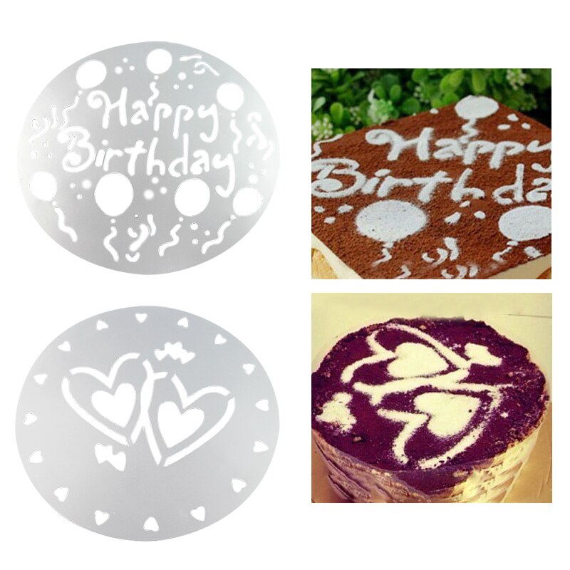 4 Stks/set Ronde Cake Fondant Craft Decorating Cutter Bloem Hart Sugarcraft Mold Gereedschap