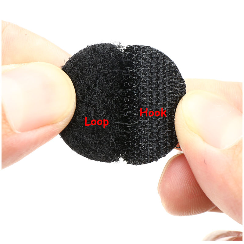 Loop and Hook Dot Stickers Round Velcro Adhesive Tape Adesivo Self Adhesive Disks Dot Curtain Fabric Strong Glue Fastener Tape