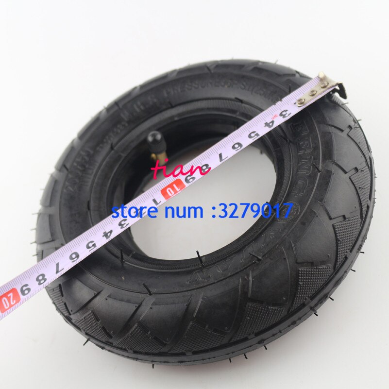 200x50 Tyre Inflation Electric Vehicle Aluminium Alloy Wheel Pneumatic Tire FOR Electric Scooter Tyre Wheel Hub 8" Scooter: inner out tire