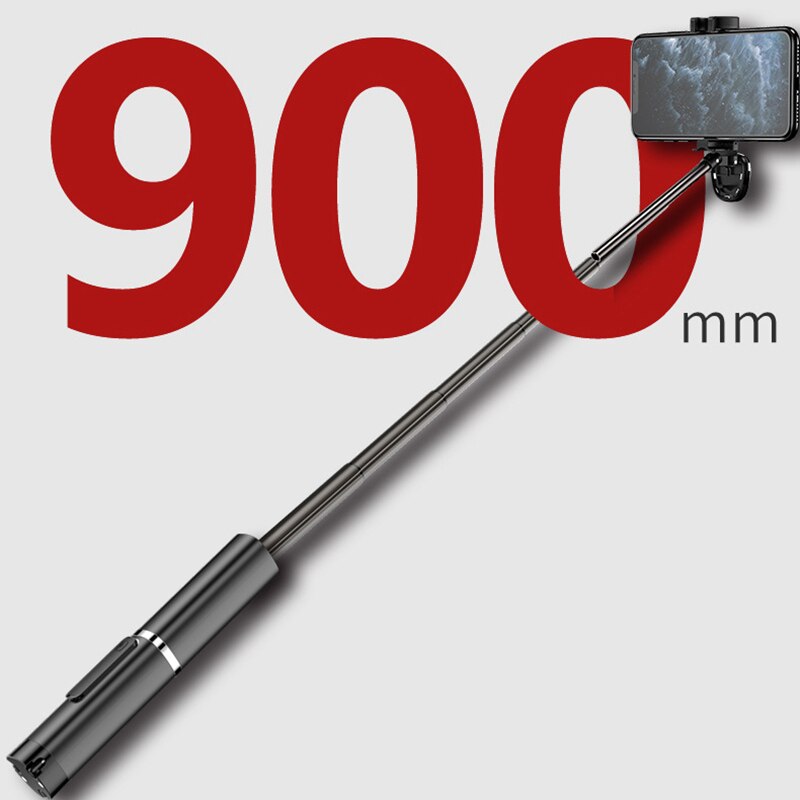 Multifunctional Wireless Bluetooth Mobile Phone Selfie Stick Integrated Concealed Tripod Telescopic Selfie Stand